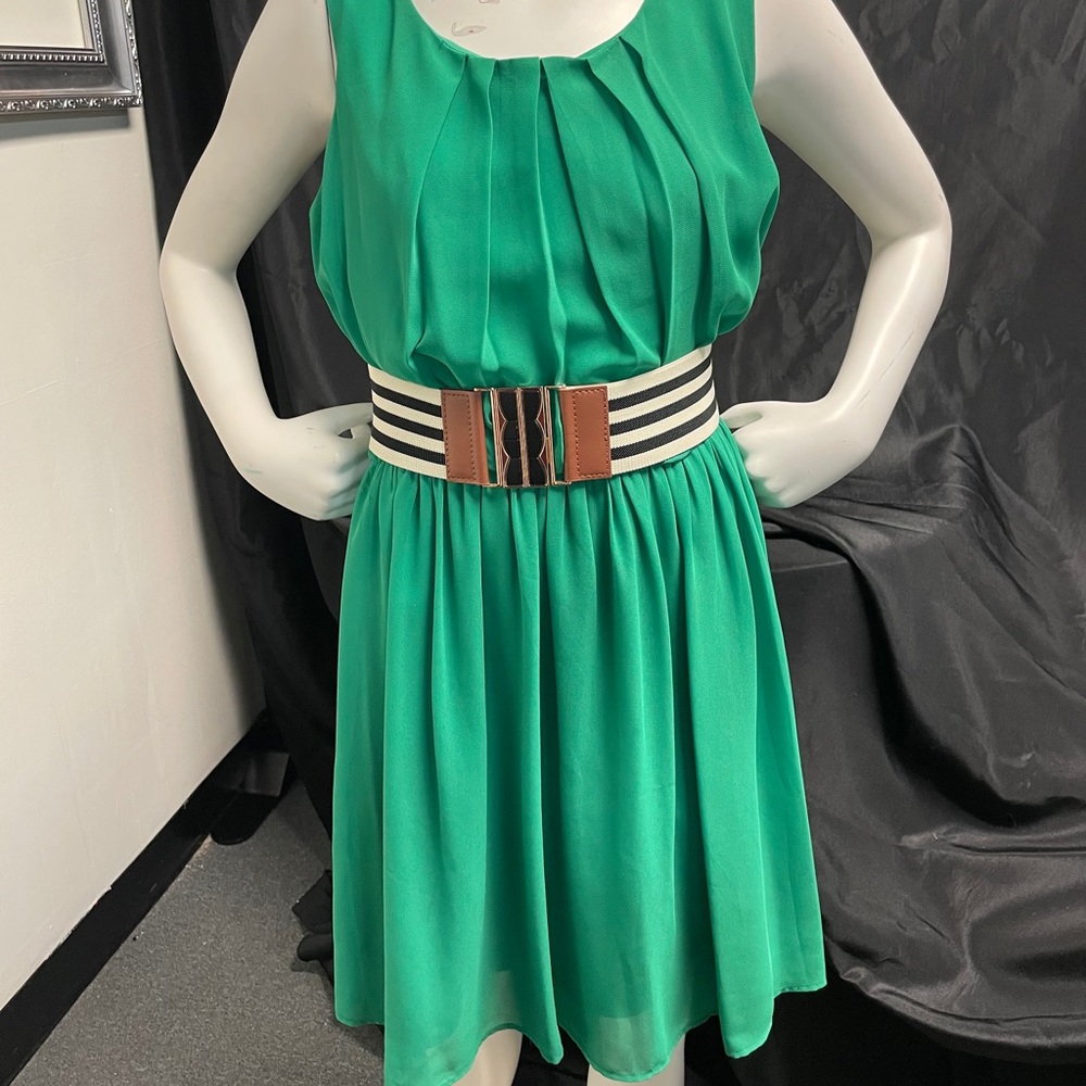 Green dress